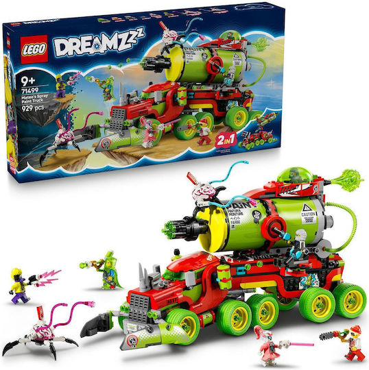 LEGO DREAMZzz Mateo's Камион за Боя за 9+ Години 929 Бройки