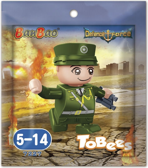 Banbao Τουβλάκια Soldier για 4+ Ετών 1τμχ