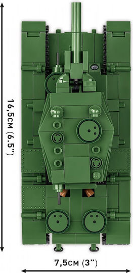 Cobi Building Blocks Historical Collection WWII Kv-2 for 7+ Years 510 Pieces