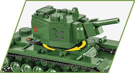 Cobi Building Blocks Historical Collection WWII Kv-2 for 7+ Years 510 Pieces