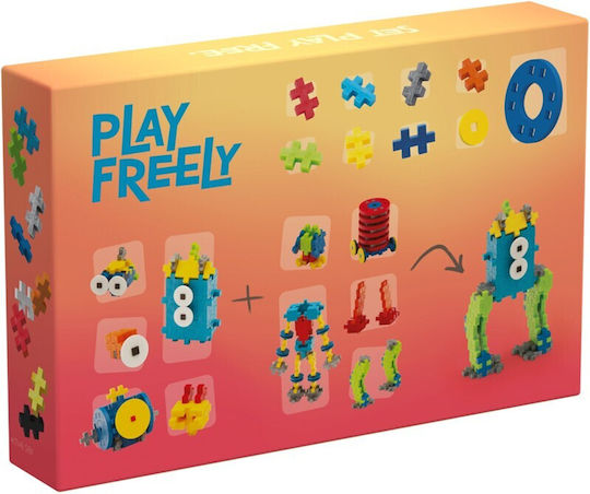 Plus Plus Τουβλάκια Learn To Build Robots για 5+ Ετών 275τμχ