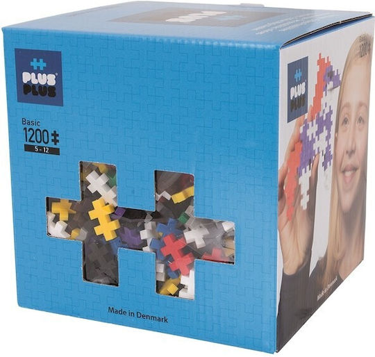 Plus Plus Τουβλάκια Mini Basic για 3+ Ετών 1200τμχ