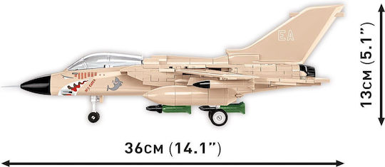 Cobi Building Blocks Armed Forces Panavia Tornado Gr.1 Mig Eater for 7+ Years 527 Pieces