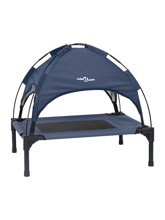 vidaXL Cover for Dog Bed Blue 62x61cm vidaXL Cover for Dog Bed Blue 62x61cm