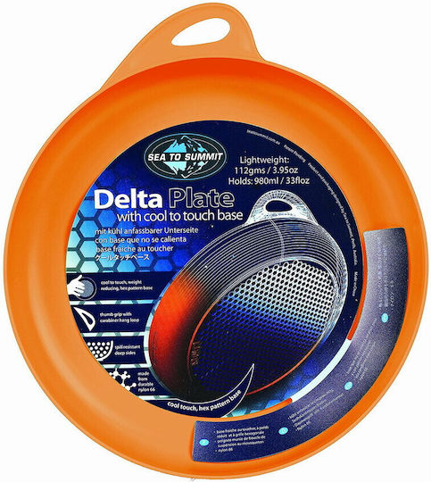 Sea to Summit Delta Platte Für Camping Orange 1000ml