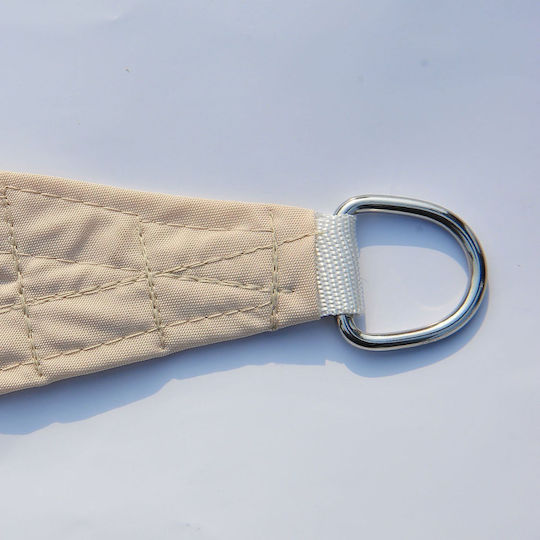 Outsunny Triunghi Plasă / Material de Umbrire Bej 6x6m