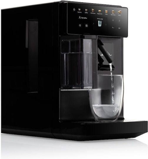 ETA Automatic Espresso Machine 1400W Pressure 19bar for Cappuccino with Grinder Brown ETA918090000