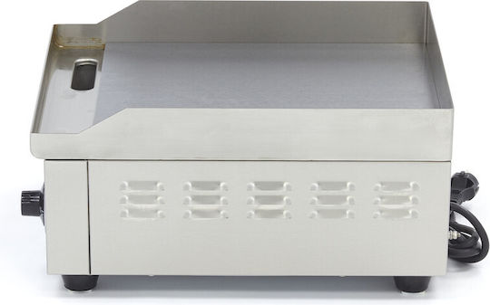 Maxima Maxima Kommerzielle Flachgrill Stahl 2kW mit Glatte Grillplatte