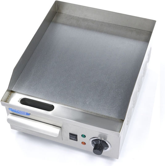 Maxima Maxima Kommerzielle Flachgrill Stahl 2kW mit Glatte Grillplatte