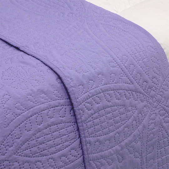 Lino Home Ligero Cuvertură Extra-dublu Microfibra Violet 220x240cm