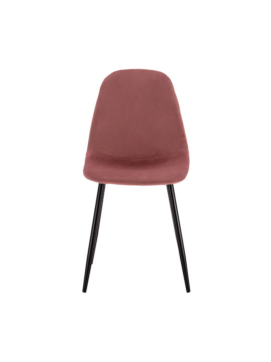 Leonardo Dining Room Velvet Chair Rotten Apple 45x53x85cm