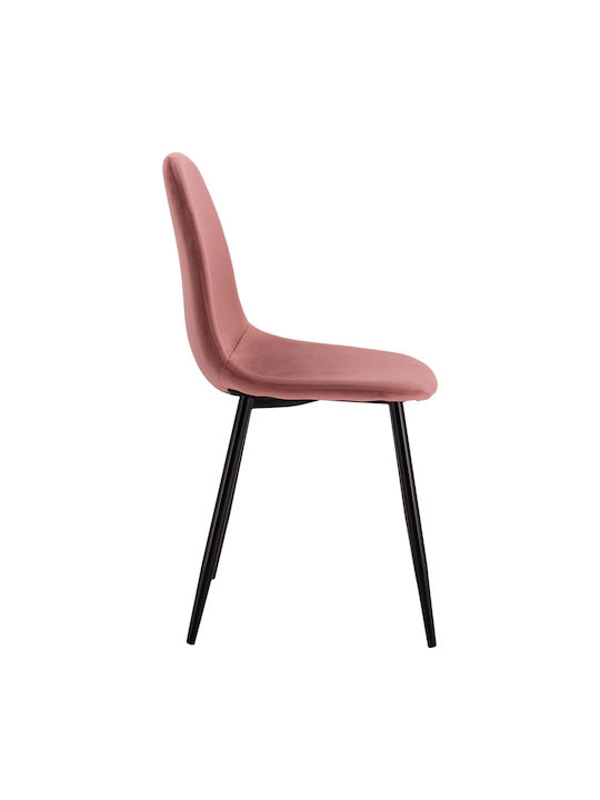 Leonardo Dining Room Velvet Chair Rotten Apple 45x53x85cm
