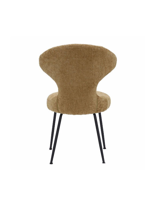 Fungo Dining Room Fabric Chair Lemon 56x57x91cm 2pcs
