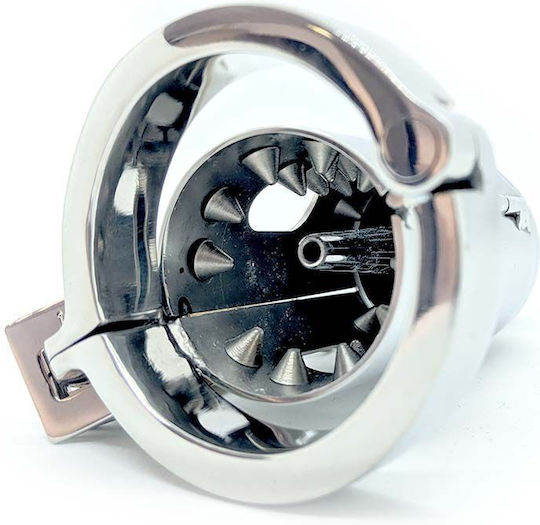 Pleasure Dome Stainless Κλουβί Πέους σε Γκρι Χρώμα