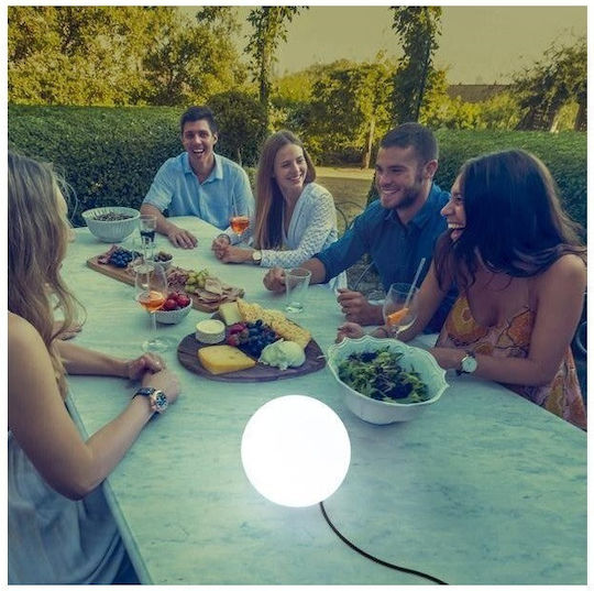 NewGarden Solar Light Floor Column with Warm White Light IP65
