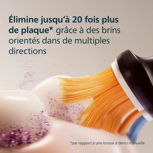 Philips Sonicare A3 Premium All-in-One Electric Toothbrush Replacement Heads Black HX9094/88 4pcs