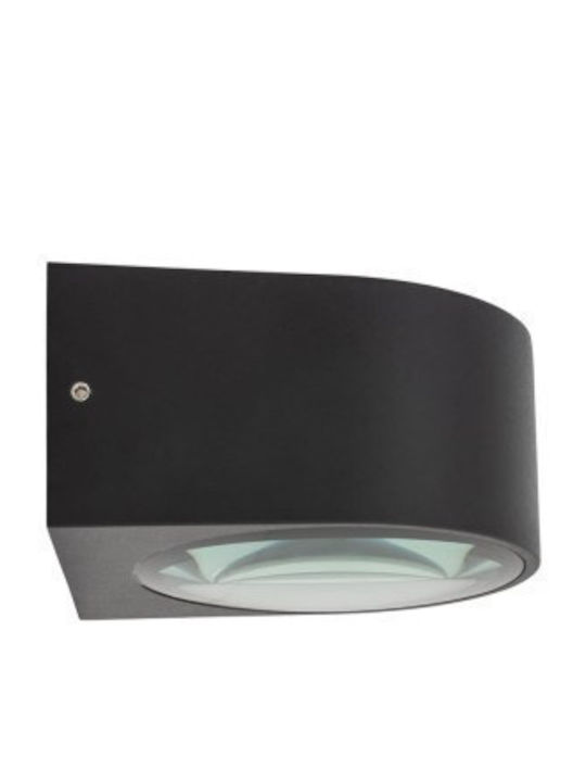 Nowodvorski Επιτοίχια Εξωτερική Πλαφονιέρα LED IP54 5W με Θερμό Λευκό Φως 6x10x9.5εκ.