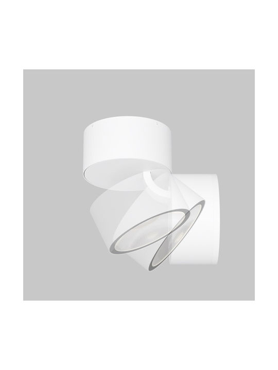 Maytoni Outdoor Ceiling Spot with Integrated LED in White Color O310CL-L5W3K