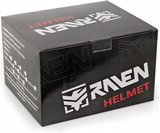 Cască De Protecție Skate Raven F511 Alb Roz M 56-58