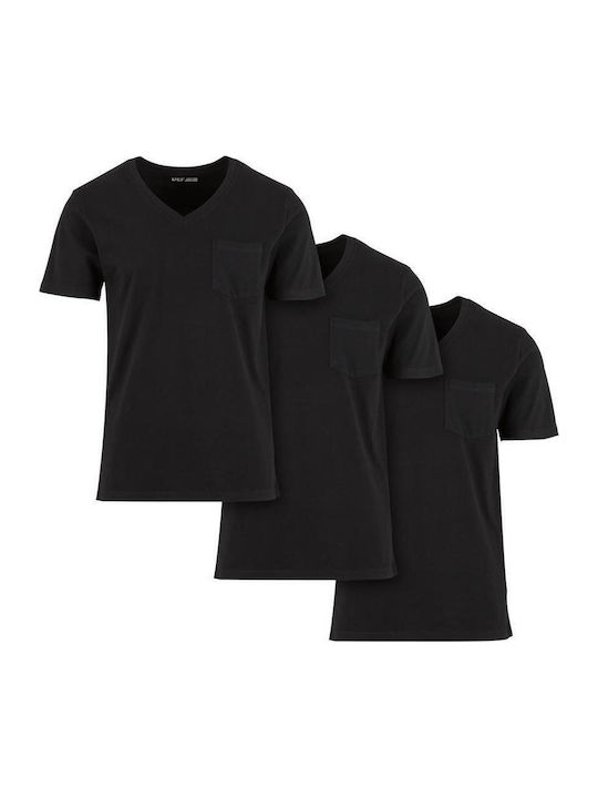 T-shirt Μαύρο