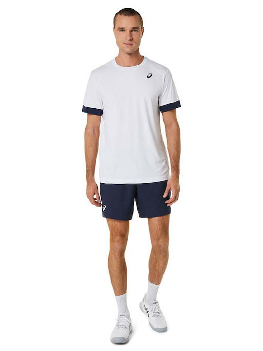 ASICS Court 2041A255-102 Men's White Tennis Blouse