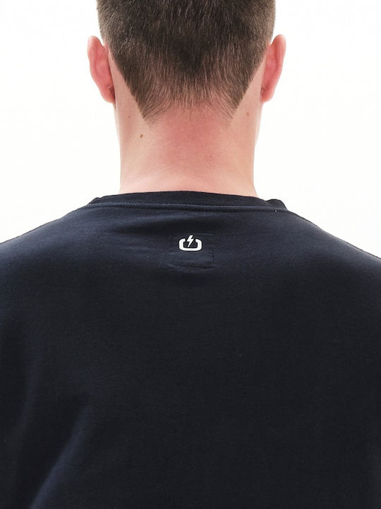 T-shirt Navy Μπλε