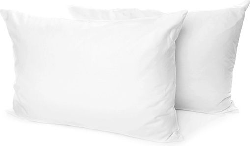 Kotonia Home Față de Pernă Albă 2 Bucăți 40x40 cm