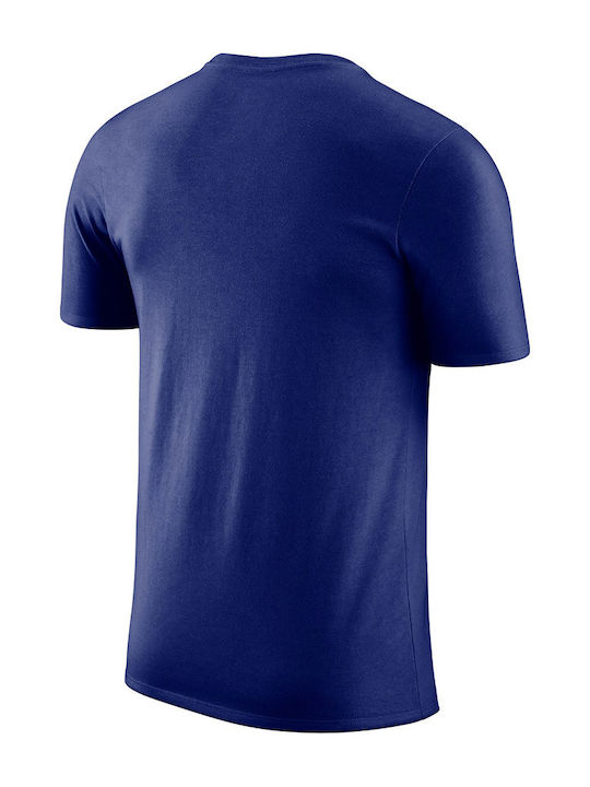 Greece Olympics 2024 Practice Dri-Fit Sportliches T-Shirt Blau