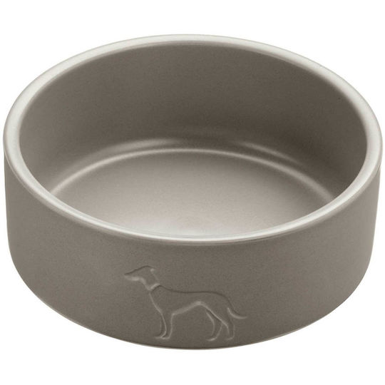 Hunter Osby Ceramic Bowl Food for Dog with Base 1.9lt in Black Color