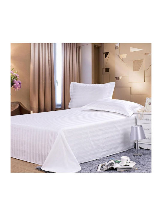 Kotonia Home Cearșaf Super dublu 240x260cm. Alb