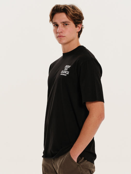 T-shirt Μαύρο