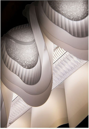 Slamp Adjustable Pendant Light White 56x56x56cm