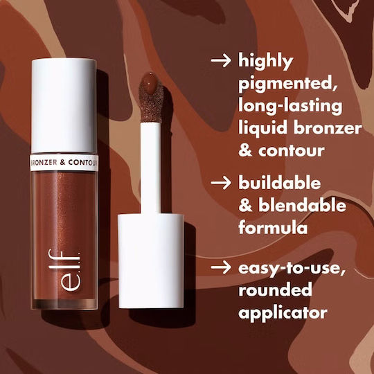 e.l.f Cosmetics Camo Flüssiger Bronzer 5 Mittlere 4ml