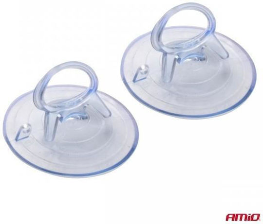 AMiO Parasolar Parbriz Auto Interior cu Ventuză 130x60cm