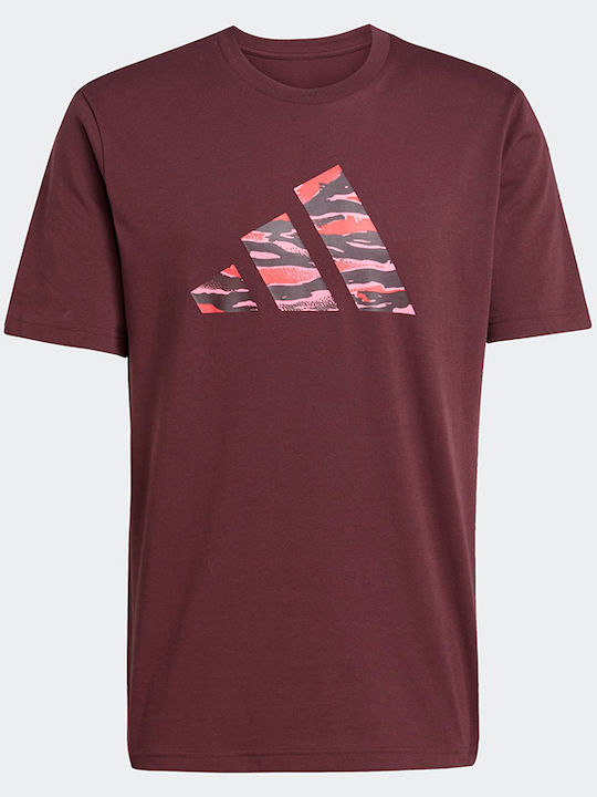 Graphic Tee T-shirt Bordeaux