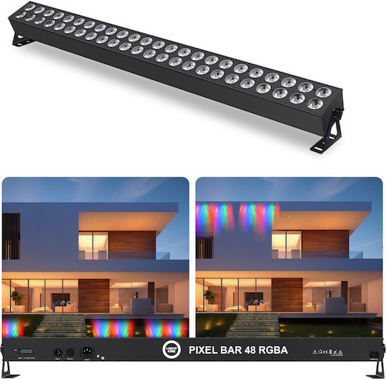 Light4me Προβολέας Beam LED Μπλε / Κόκκινο / Πράσινο / Amber / Πορτοκαλί