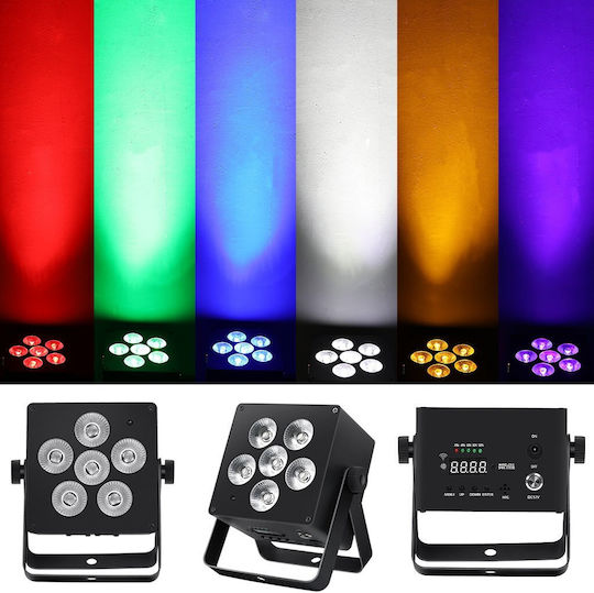 Light4me Light Mod LED ПАР RGBWA / Червен / Червено / Зелен / Амбър / UV