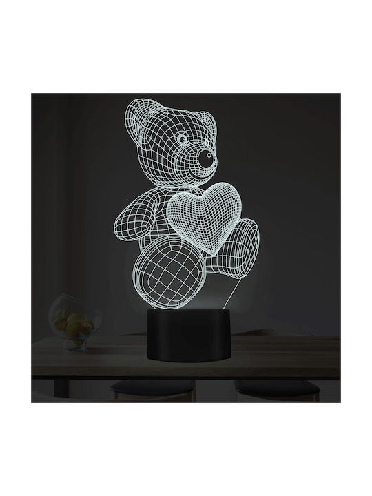 Led Kids Decorative Lamp Multicolour 21x3cm