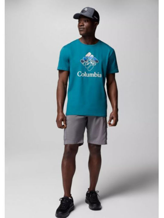 Rapid Ridge T-shirt Πετρόλ