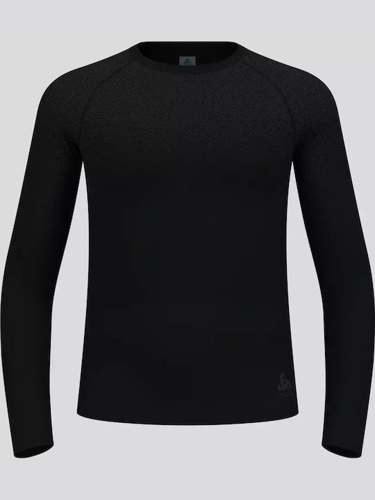 Performance Light Eco Herrenblusen Kurzarm T-Shirt Schwarz