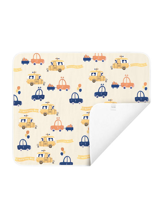 Waterproof Baby Burp Cloth Beige 80x100cm