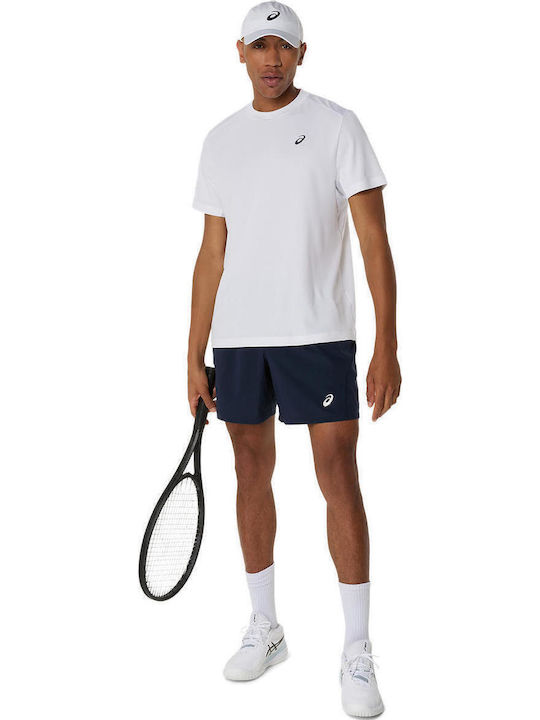 ASICS Court 2041A339-100 Ανδρική Μπλούζα Λευκή