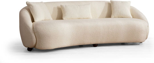 Napoli Three-Seater Couch Cream 230x94x75 cm