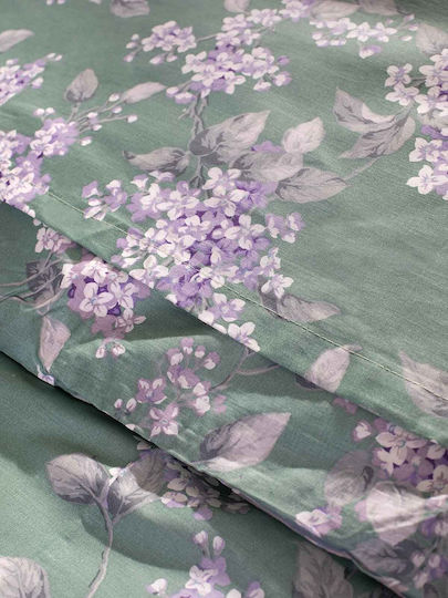 Πειραϊκή Πατραϊκή Σετ Μονή 170x250cm Serenelle Green