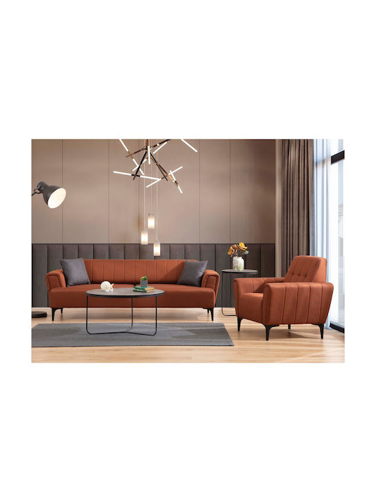Hamlet Dreisitzer Sofa Sofa Tile Red 230x95x77cm