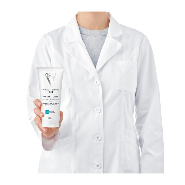 Vichy Purete Thermale 3 in 1 Γαλάκτωμα Αφαίρεσης Μακιγιάζ Προσώπου & Ματιών 300ml