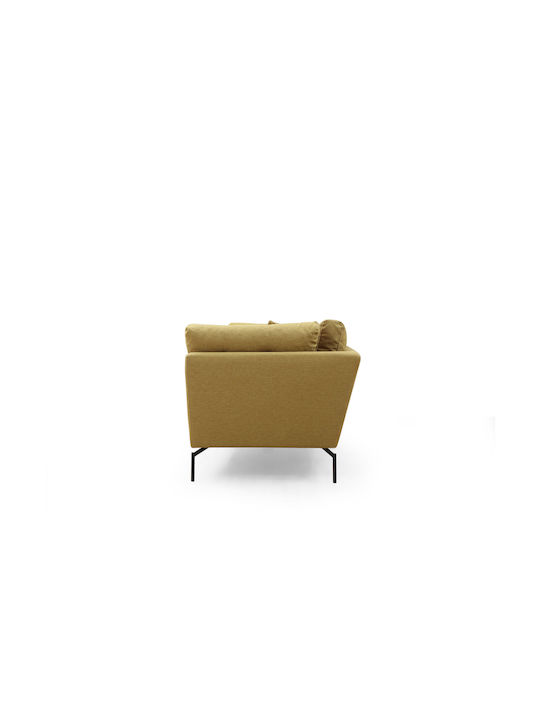 Mapa Cu trei locuri Canapea Greenish Yellow 214x90x84cm.