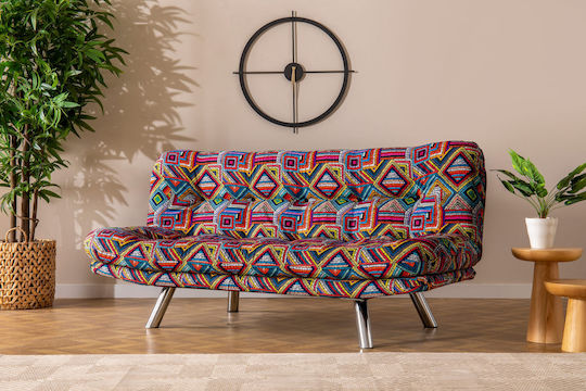 Misa Dreisitzer Sofa Bett Mehrfarbig 175x52x40cm