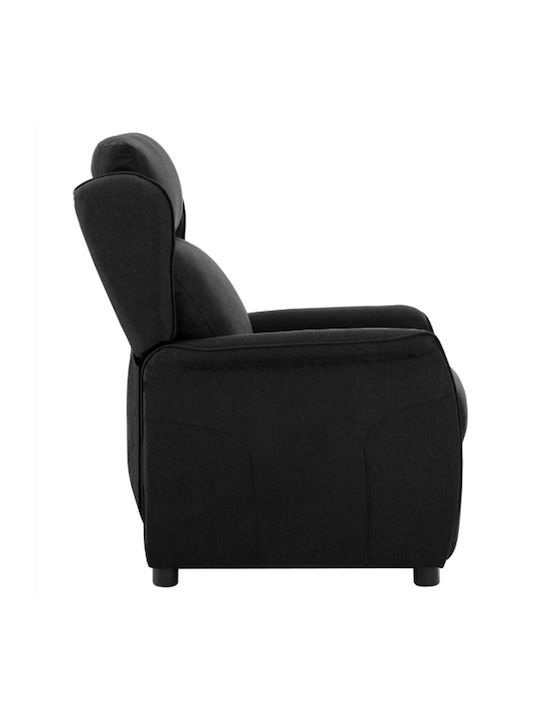 Fotoliu Relax Negru 66.5x94x101.5cm