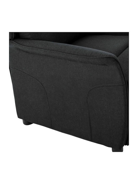 Fotoliu Relax Negru 66.5x94x101.5cm